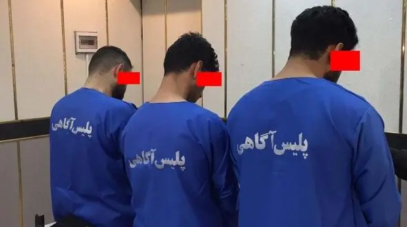 فیلم لحظه به لحظه سرقت مسلحانه 9 کیلو طلا در قلب تهران ! / دزدان ناشی بودند ! + عکس