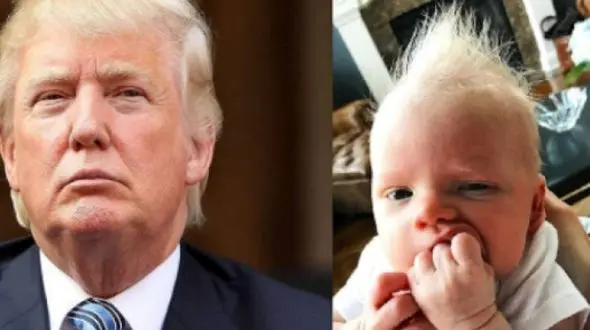 این بار نوه ترامپ خبر ساز شد+تصاویر