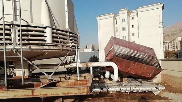 حادثه ای وحشتناک در خیابان دربند+ عکس