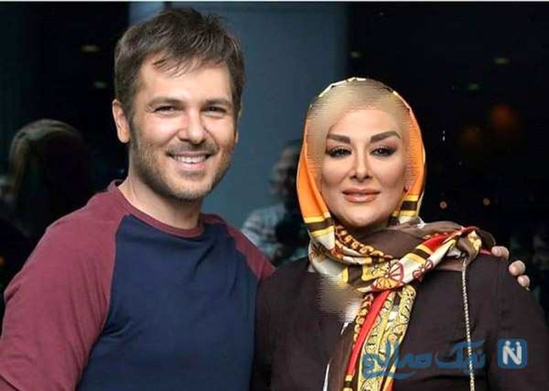 کوروش تهامی و همسرش