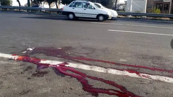 صحنه مرگ 2 مرد جلوی چشم مردم / در خوی رخ داد + عکس