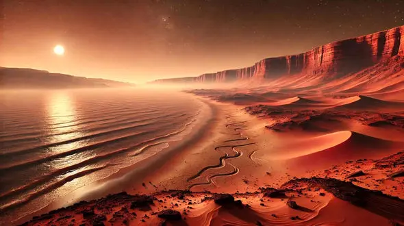  کشف ساحل شنی باستانی در مریخ / آیا سرخ اقیانوس داشته است؟