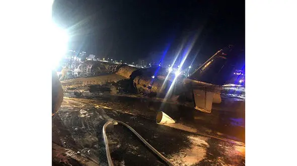 سقوط هواپیمای حامل بیمار کرونایی در فیلیپین + عکس و فیلم