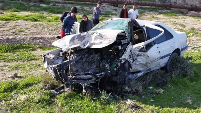 تصادف خونین با ۲ کشته و مصدوم در محور گچساران گناوه