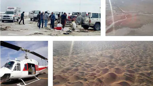 جزییات وحشت در دریاچه نمک آران و بیدگل + عکس 