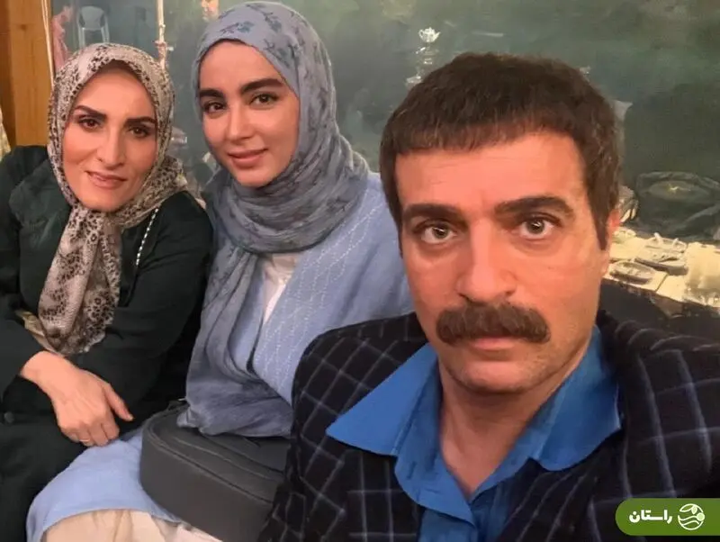 عکس‌های جدید سارا و نیکا از پشت صحنه سریال پایتخت؛ ارسطو، بهتاش و رحمان و رحیم