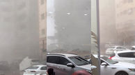 ببینید / غوغای طوفان شدید در امارات + فیلم 