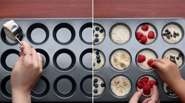 پنکیک های کلوچه ای  خوشمزه و هیجان انگیز! +فیلم