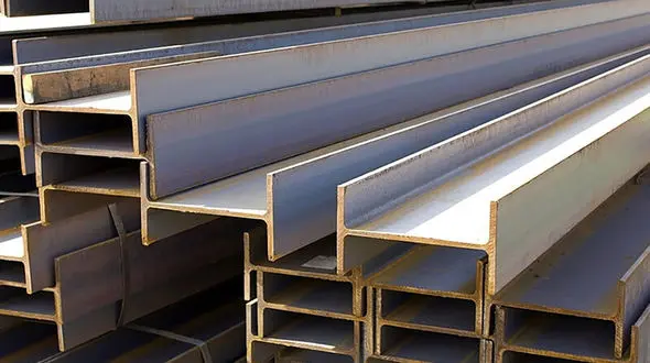 ببینید / لحظه دلخراش شکستن شدید پای یک کارگر با سقوط تیرآهن!