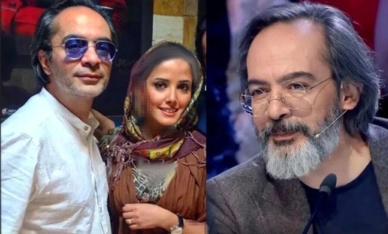  کارن همایونفر و همسرش