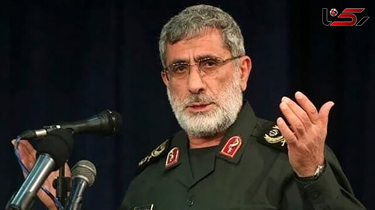 اولین فیلم از سردار قاآنی فرمانده سپاه قدس ایران بعد از شایعه شهید شدنش / بین مردم صمیمی و نترس