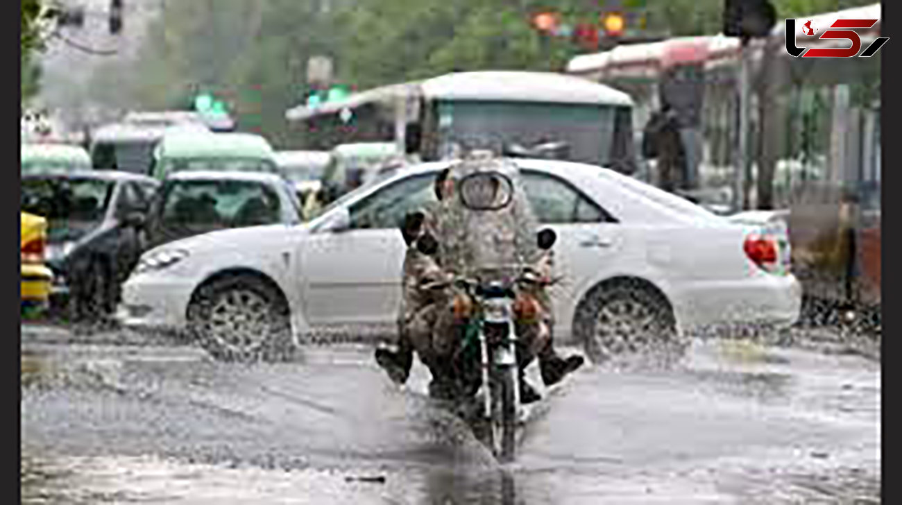 تردد موتورسیکلت در زمان بارندگی ممنوع  + جزییات