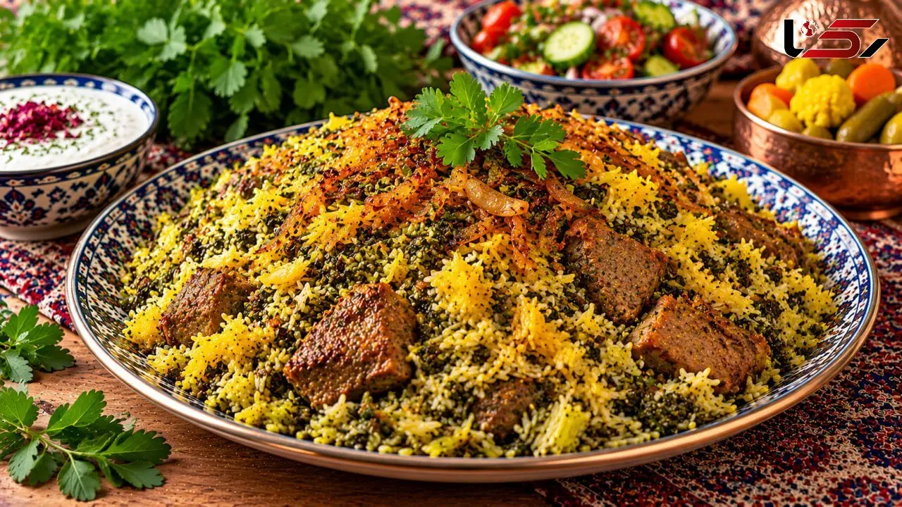 طرز تهیه شنبلیله پلو با گوشت قلقلی؛ خوشمزه و مجلسی