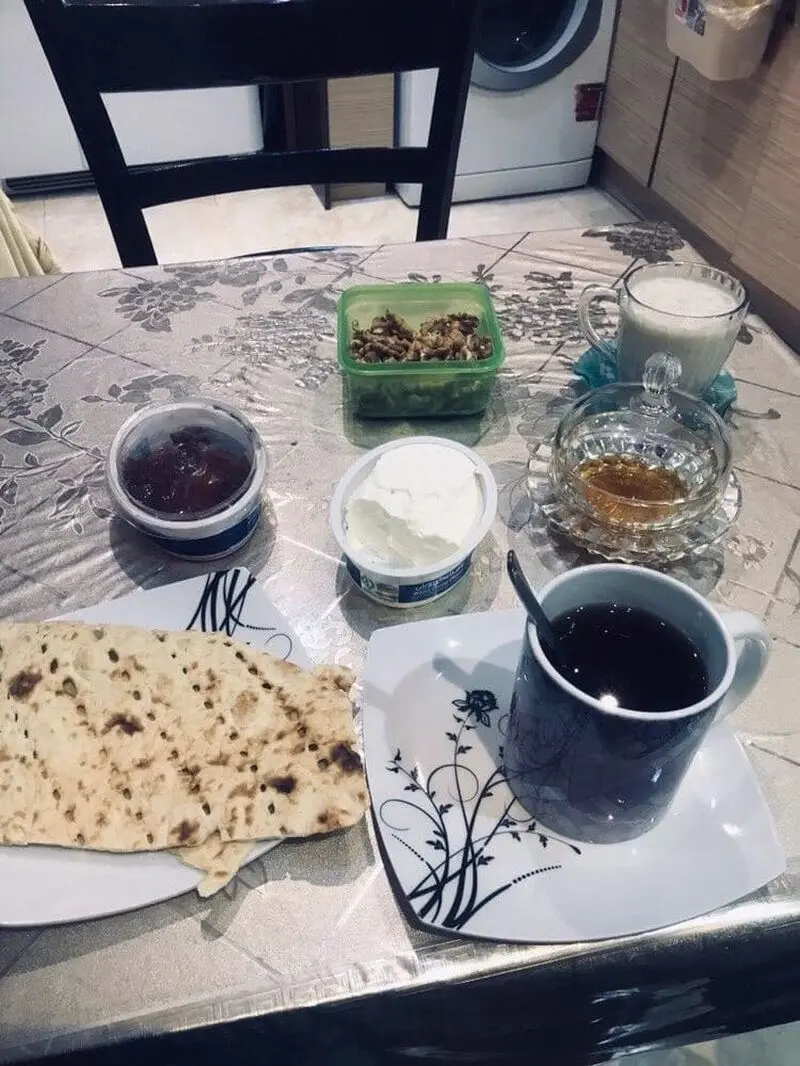 صبحانه ساده