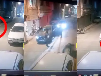 فیلم مرگ دلخراش کودک 6 ساله در قم زیر چرخ‌های خودرو