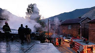 آتش سوزی هولناک در سوییت اقامتی دهکده گنجنامه + عکس