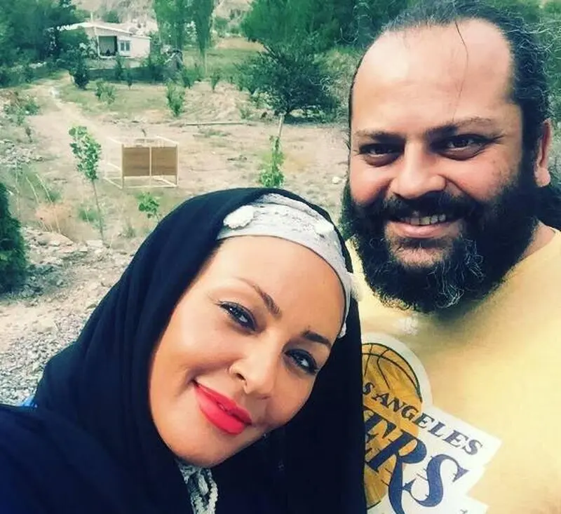 زیبا بروفه و همسرش