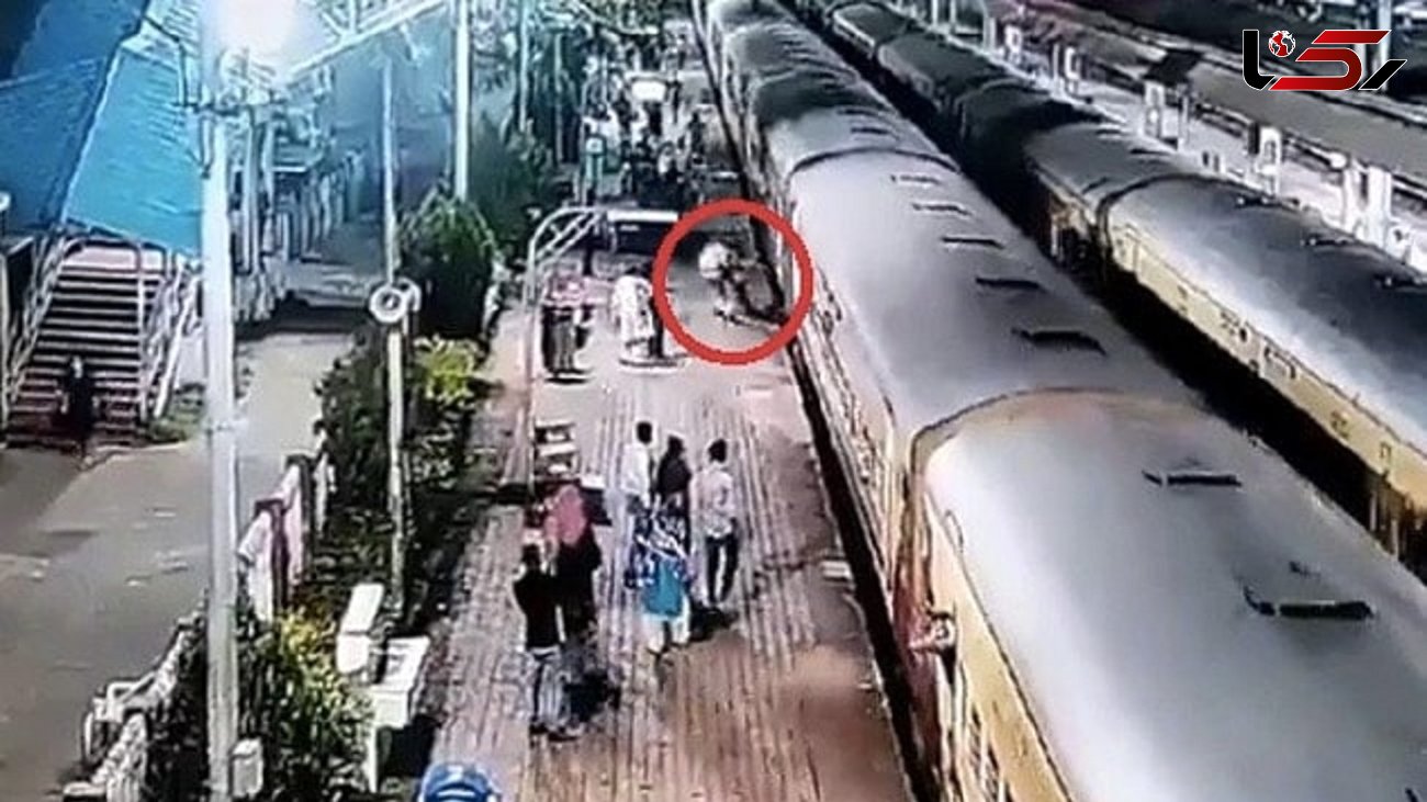فیلم اقدام خطرناک مسافر در ایستگاه قطار+ جزییات