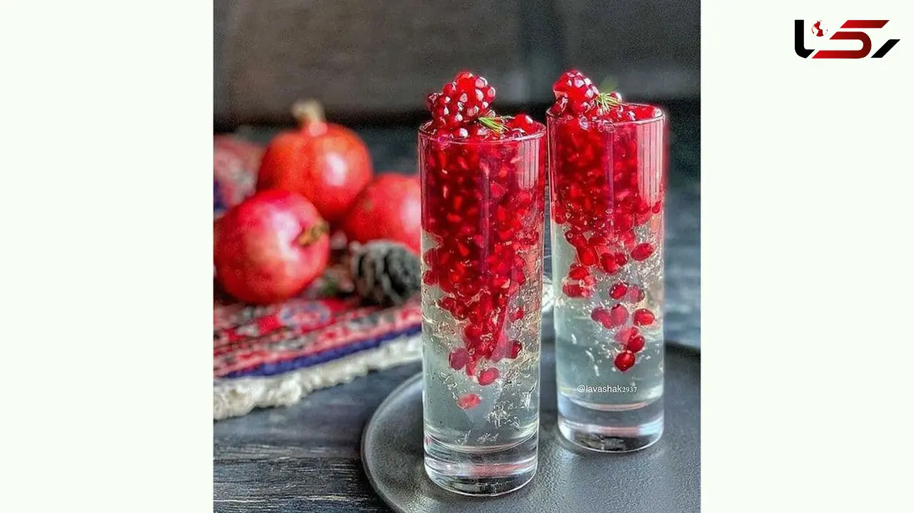 ژله حبابی انار
