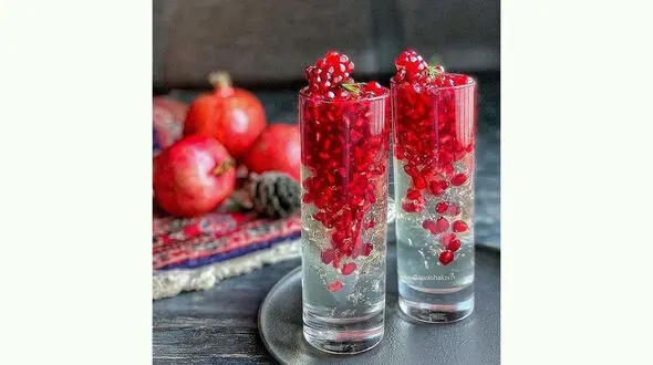 ژله حبابی انار