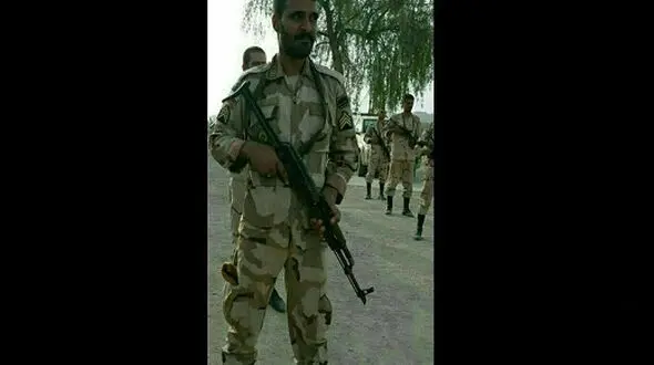 مرزبان مجتبی عارفی در مرز جکیگور شهید شد + عکس
