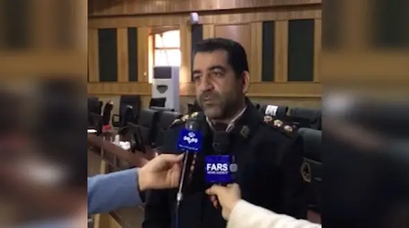  فیلم توضیحات رئیس پلیس راه کرمانشاه در خصوص علت تصادف مینی بوس دانش آموزان 