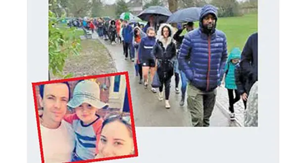 صف 5 هزار نفری نیکوکاران برای کمک به پسر 5 ساله سرطانی +عکس