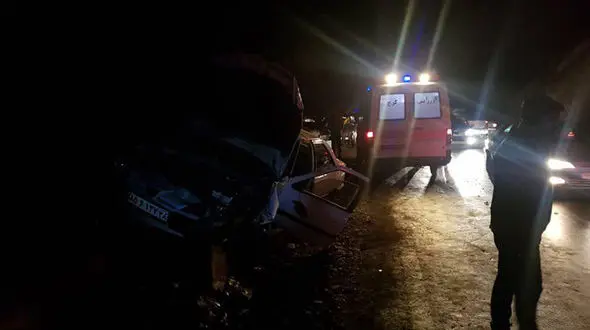 6 قربانی بر اثر برخورد 3 خودرو در چالوس