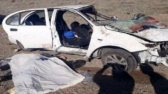 واژگونی مرگبار در مه ولات با یک کشته و 4 زخمی