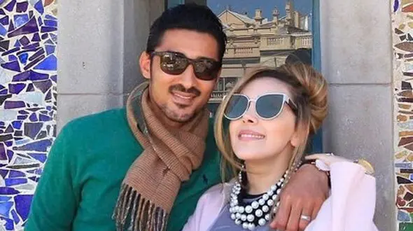 عکس زننده ساره بیات و رضا قوچان نژاد / زن باکلاس آقای فوتبالیست در اقامتگاه عرب ها!