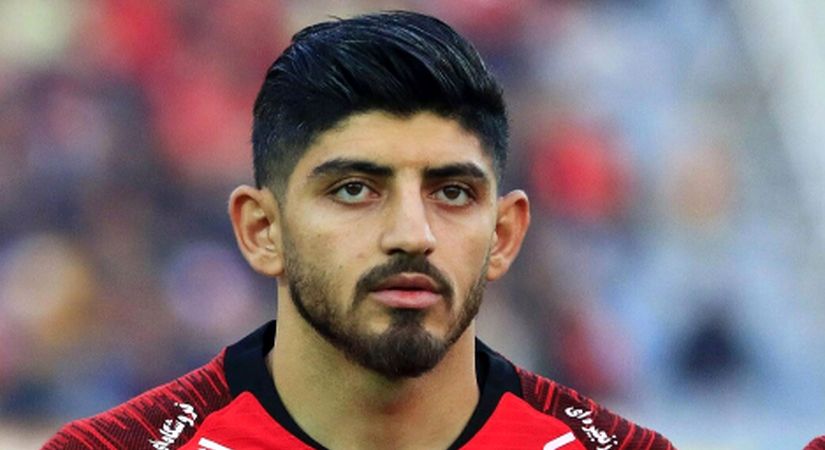 نگاهی به مراسم عروسی کاملا متفاوت و بی نظیر مهدی ترابی، ستاره فوتبال / از نصب عکس حاج قاسم سلیمانی تا خواندن شعر حماسی !