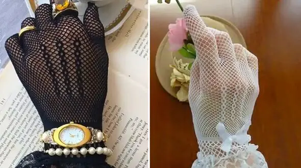 استایل خاص و خنک با دستکش توری تابستانی؛ 15 عکس الهام‌ بخش