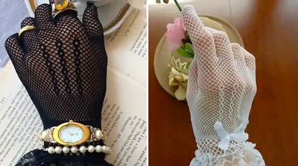 استایل خاص و خنک با دستکش توری تابستانی؛ 15 عکس الهام‌ بخش