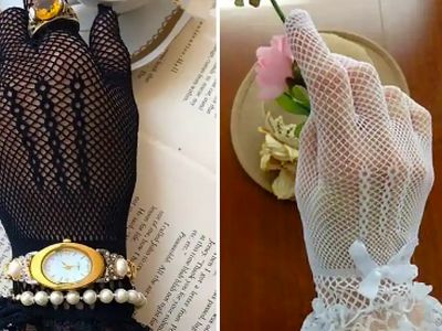 استایل خاص و خنک با دستکش توری تابستانی؛ 15 عکس الهام‌ بخش