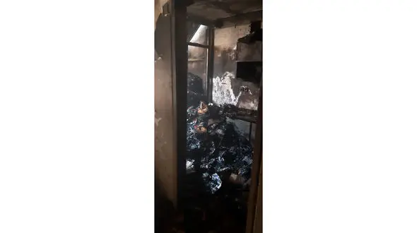 آتش سوزی در انبار لوازم یدکی خیابان ملت تهران + فیلم