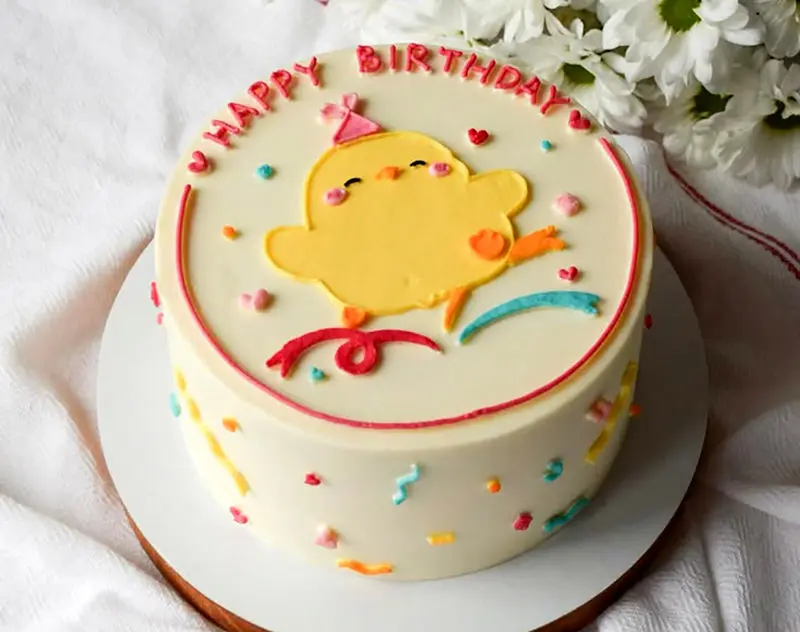 کیک تولد دخترانه عروسکی