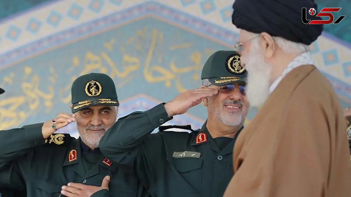 انتشار تصاویر دیدارهای سردار سلیمانی با رهبر انقلاب در نماهنگ رقص در خون + فیلم 