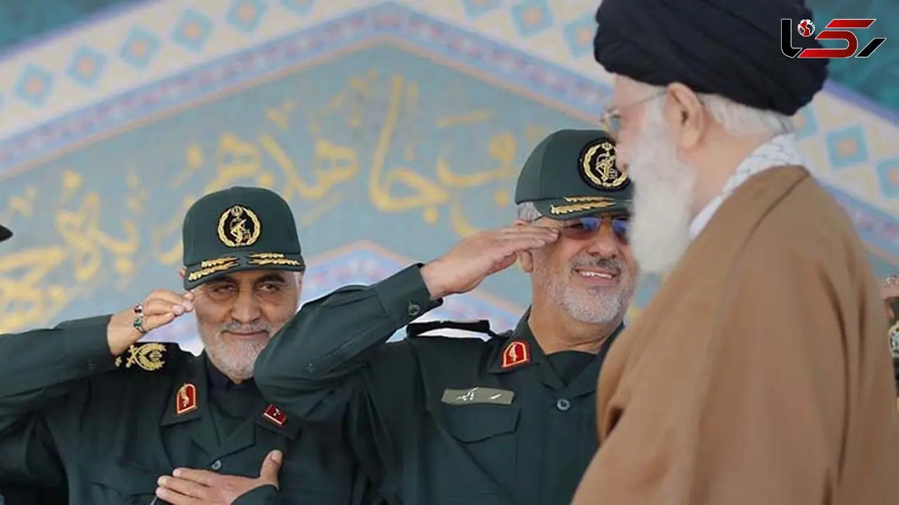 انتشار تصاویر دیدارهای سردار سلیمانی با رهبر انقلاب در نماهنگ رقص در خون + فیلم 