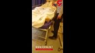 خودکشی مرد جوان از طبقه سوم بیمارستان امام خمینی+ فیلم