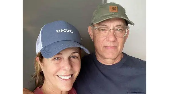 نخستین تصویر از بازیگر معروف و همسرش در قرنطینه کرونایی + عکس