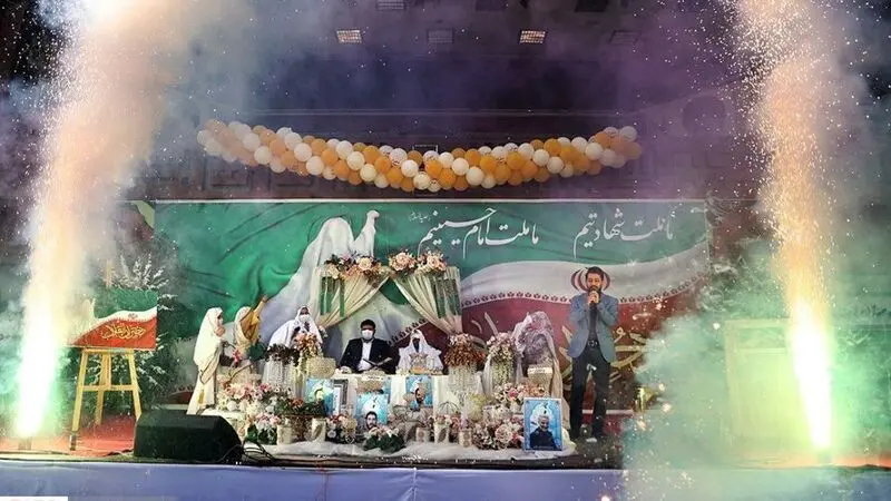 جشن عروسی دختران انقلاب