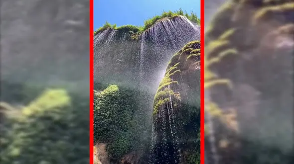 فیلم آبشار دیدنی در جلفا