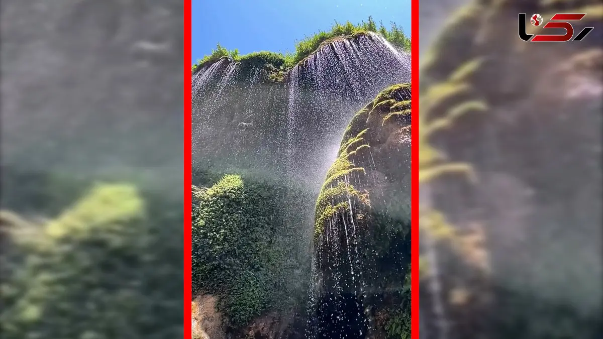 فیلم آبشار دیدنی در جلفا