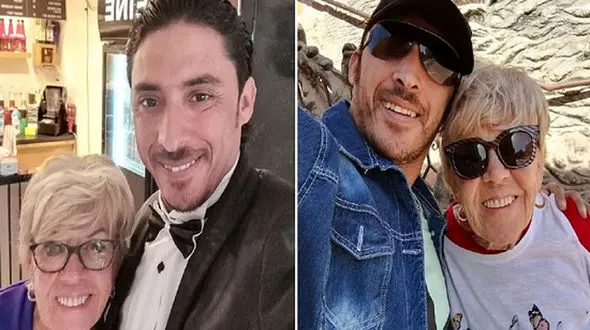  ازدواج جنجالی جوان ۳۵ ساله با یک پیرزن + عکس 