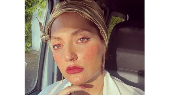 رسم ایرانی مهناز افشار در ترکیه / استایل دیده نشده خانم بازیگر با سفره هفت سین!