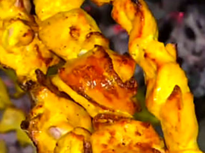 جوجه زعفرونی پیشنهاد ناهار امروز + فیلم