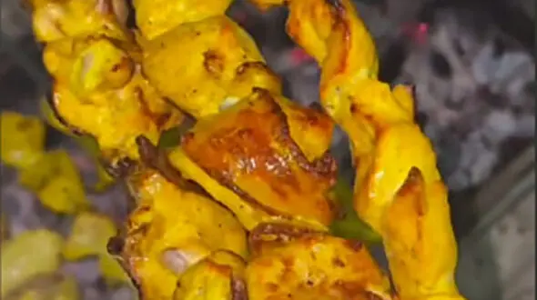 جوجه زعفرونی پیشنهاد ناهار امروز + فیلم