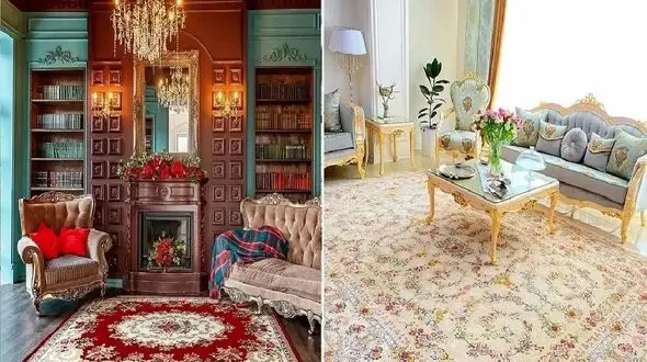 چه رنگ هایی از فرش دیگر در دکوراسیون مد نیستند؟ فرش های کهنه را بشناسید!