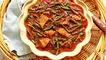 آموزش پخت خورش لوبیا سبز مجلسی با مرغ و رب گوجه‌ فرنگی