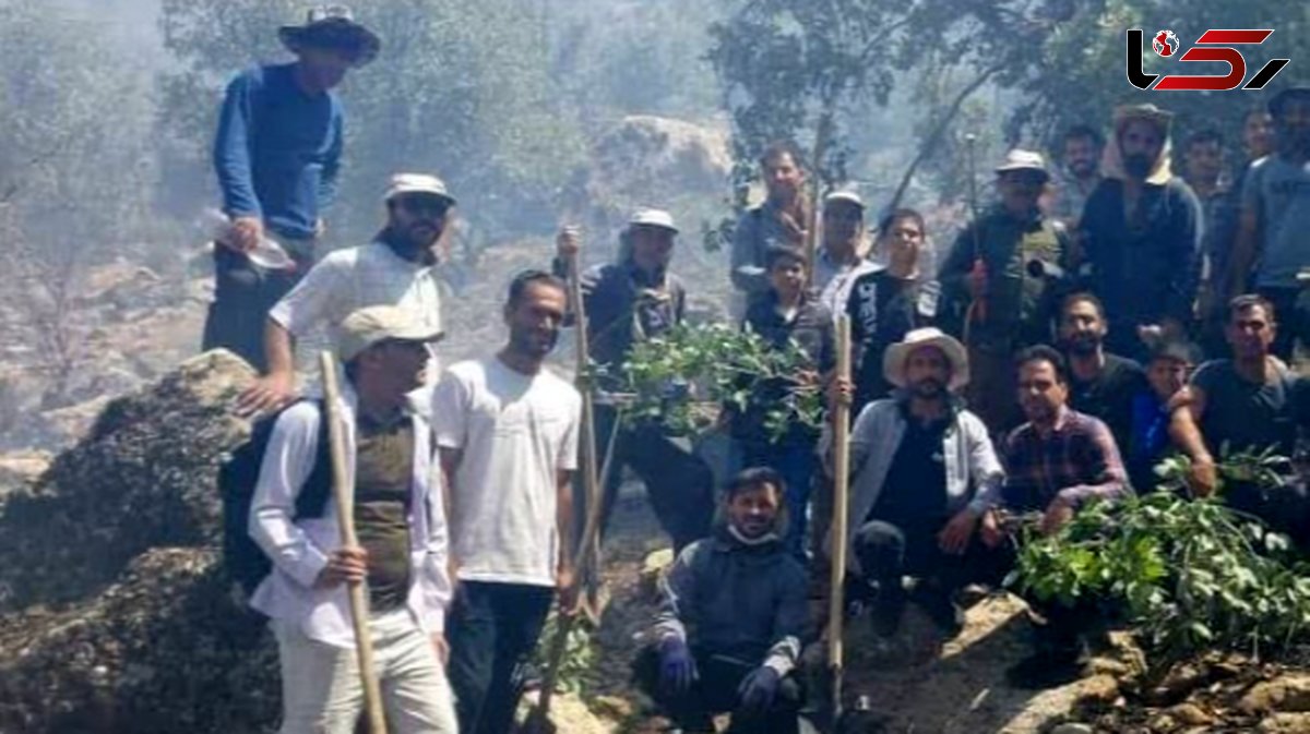 آتشسوزی گسترده در تنگ بستانک مرودشت مهار شد